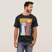 T-shirt Llama-Rama Romance en Vector Vogue (Devant entier)