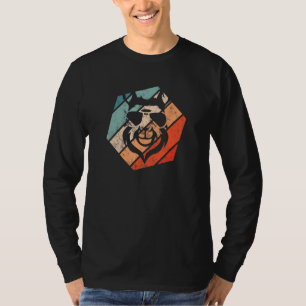 T-shirt Llama Retro Style Vintage