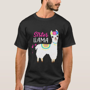 T-shirt Llama sœur pour femmes