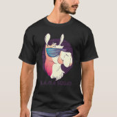 T-shirt Llama Squad Cool Alpaca Llama avec lunettes de sol (Devant)