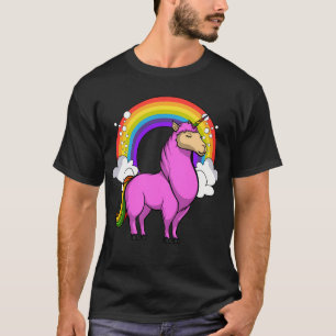 T-shirt Llamacorn Licorne Lama