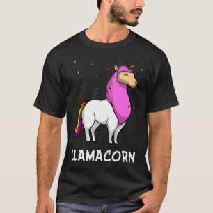 T-shirt Llamacorn Licorne Lama Alpaga