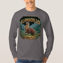 Llamadillo Illustration Combo Créature Drôle