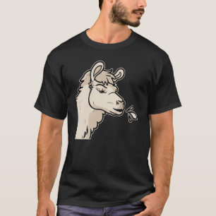T-shirt Llamas Llama à crache rapide