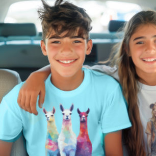 T-shirt Llamas Prismatique