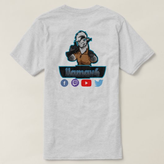 T-shirt llamav4 (Design dos)