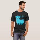 T-shirt Llive Llaugh Llove LLAMA (Devant entier)