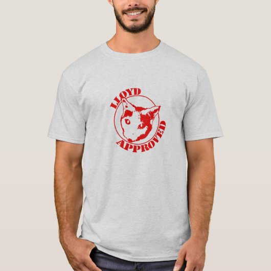 T-shirt Lloyd a approuvé - les hommes gris (Devant)