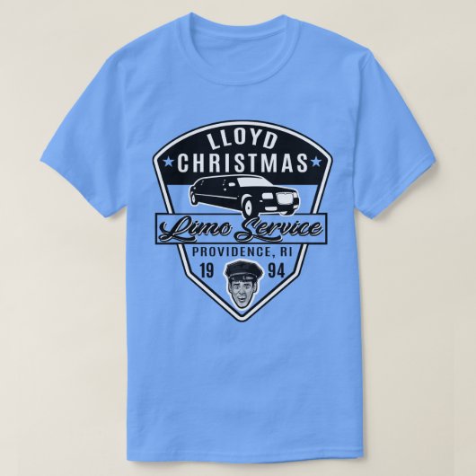 T-shirt Lloyd Christmas Limo Service (Design devant)