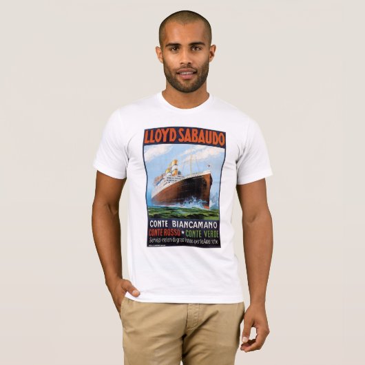T-shirt Lloyd Sabaudo (Devant entier)