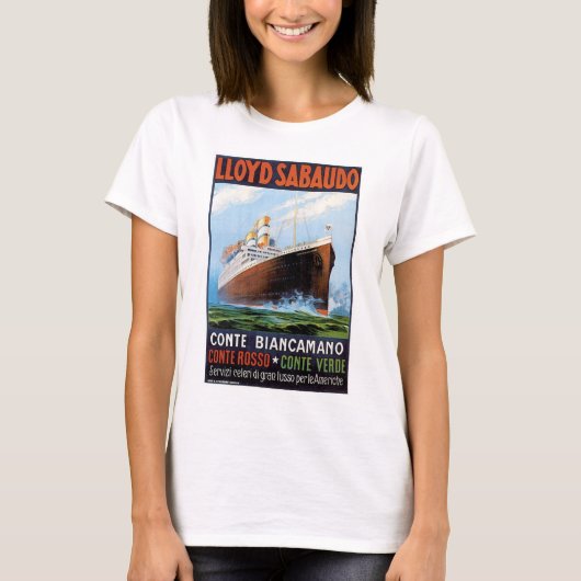 T-shirt Lloyd Sabaudo Comte Biancamano (Devant)