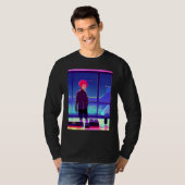 T-shirt Lo fi hip hop chillhop chill beats aesthetics 19 (Devant entier)