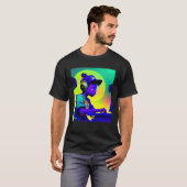 T-shirt Lo fi hip hop chillhop chill beats aesthetics 2 (Devant entier)