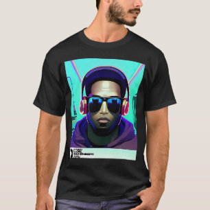 T-shirt Lo fi hip hop chillhop chill chill bat l'esthétiqu