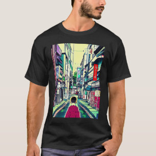 T-shirt Lo fi hip hop chillhop chill chill bat lofi esthét