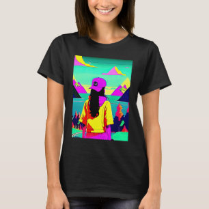 T-shirt Lo fi hip hop chillhop chill chill bat lofi esthét