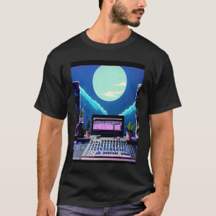 T-shirt Lo fi hip hop chillhop chill chill bat studio aest
