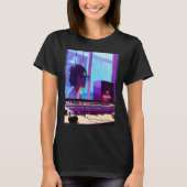 T-shirt Lo fi hip hop chillhop chill chill bat studio aest (Devant)