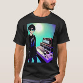 T-shirt Lo fi hip hop chillhop chill chill bat studio aest (Devant)