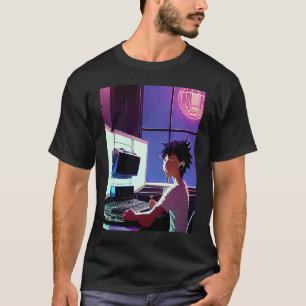 T-shirt Lo fi hip hop chillhop chill chill bat studio aest