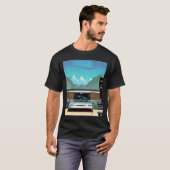 T-shirt Lo fi hip hop chillhop chill chill bat studio aest (Devant entier)