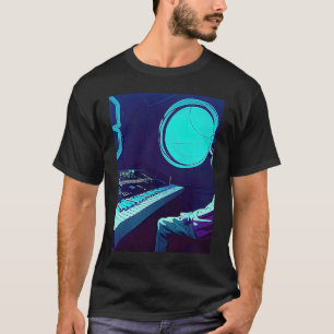 T-shirt Lo fi hip hop chillhop chill chill bat studio aest