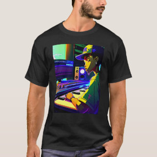 T-shirt Lo fi hip hop refroidissement chillhop bat l'esthé