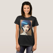 T-shirt Lo fi hip hop refroidissement chillhop bat l'esthé (Devant entier)