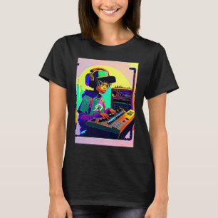 T-shirt Lo fi hip hop refroidissement chillhop bat l'esthé