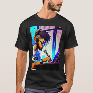 T-shirt Lo fi hip hop refroidissement chillhop bat l'esthé