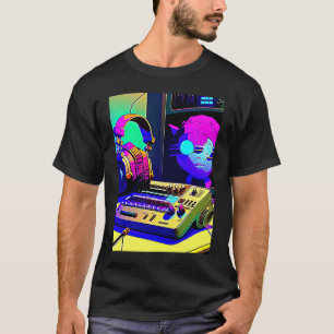 T-shirt Lo fi hip hop refroidissement chillhop bat l'esthé