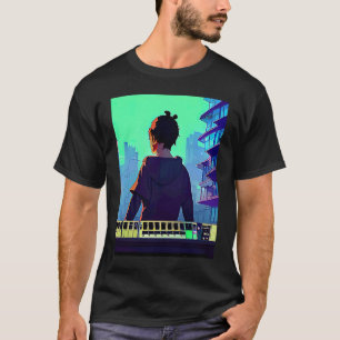 T-shirt Lo fi hip hop refroidissement chillhop bat l'esthé