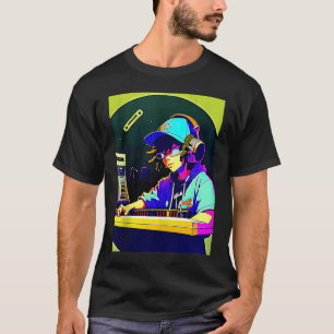 T-shirt Lo fi hip hop refroidissement chillhop bat l'esthé