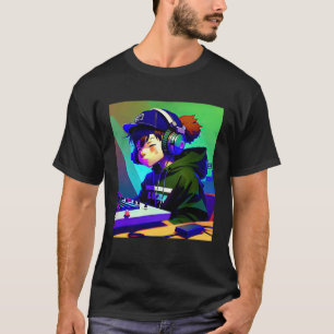 T-shirt Lo fi hip hop refroidissement chillhop bat l'esthé