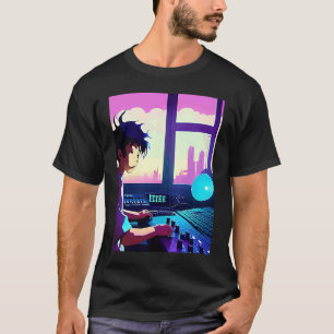 T-shirt Lo fi hip hop refroidissement chillhop bat l'esthé