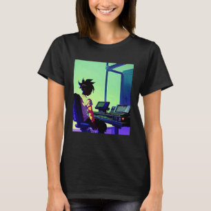 T-shirt Lo fi hip hop refroidissement chillhop bat l'esthé