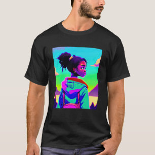 T-shirt Lo fi hip hop refroidissement chillhop bat l'esthé