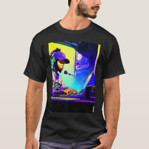 T-shirt Lo fi hip hop refroidissement chillhop bat l'esthé
