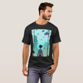 T-shirt Lo fi hip hop refroidissement chillhop bat l'esthé (Devant entier)