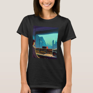 T-shirt Lo fi hip hop refroidissement chillhop bat l'esthé