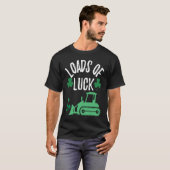 T-shirt Load Of Luck Bulldozer Shamrock St Patricks Day Ki (Devant entier)