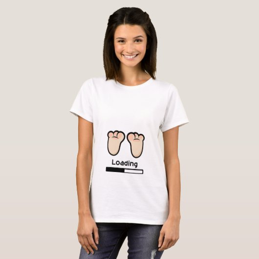 T-shirt Loading... (Devant entier)