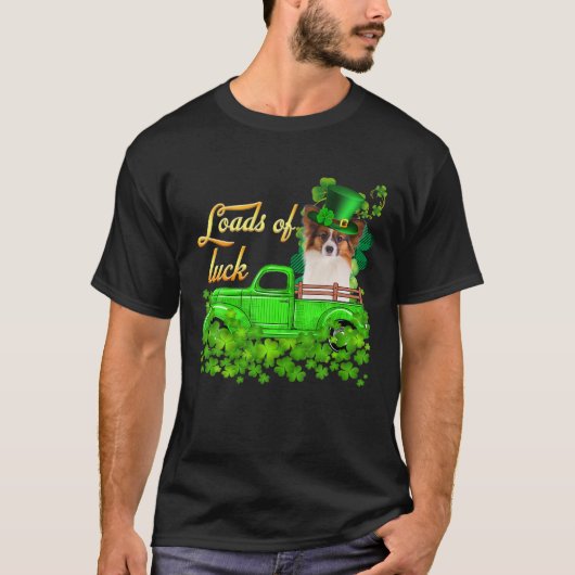 T-shirt Loads of Luck Truck Papillon St Patrick (Devant)