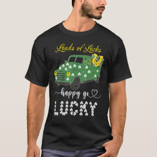 T-shirt Loads Of Lucks Happy Go Lucky Shamrock St Pa