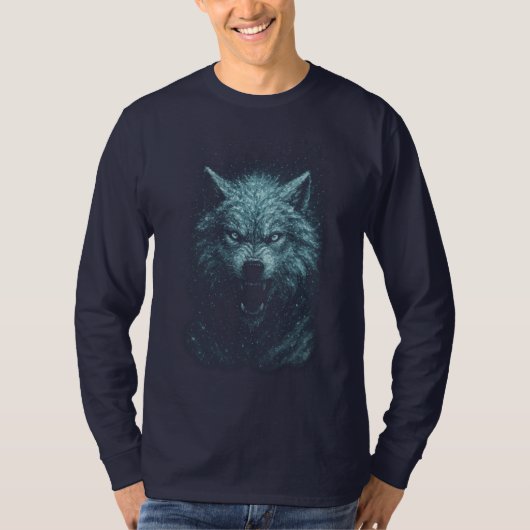 T-shirt Lobo de nieve (Devant)