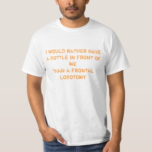 T-shirt Lobotomie frontale (Devant)