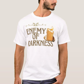 T-shirt L'obscurité ne peut pas éteindre la lumière
