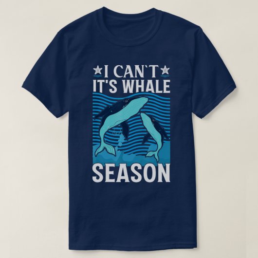 T-shirt L'Observation Des Baleines Est Toujours En Atteint (Design devant)