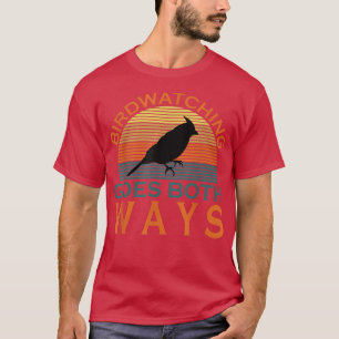 T-shirt L'Observation Drôle Des Oiseaux Va Dans Les Deux V