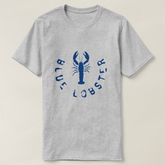 T-SHIRT LOBSTER BLEU T SHIRT (Design devant)